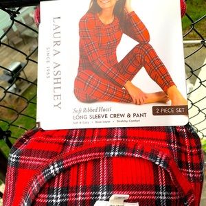 Gorgeous Soft Red Stewart 2 Piece pajama set